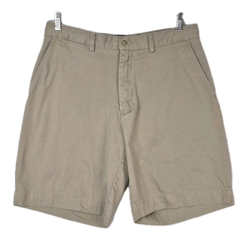 Polo Ralph Lauren Mens Golf Shorts Classic Fit Vintage Beige Chino Shorts Tan